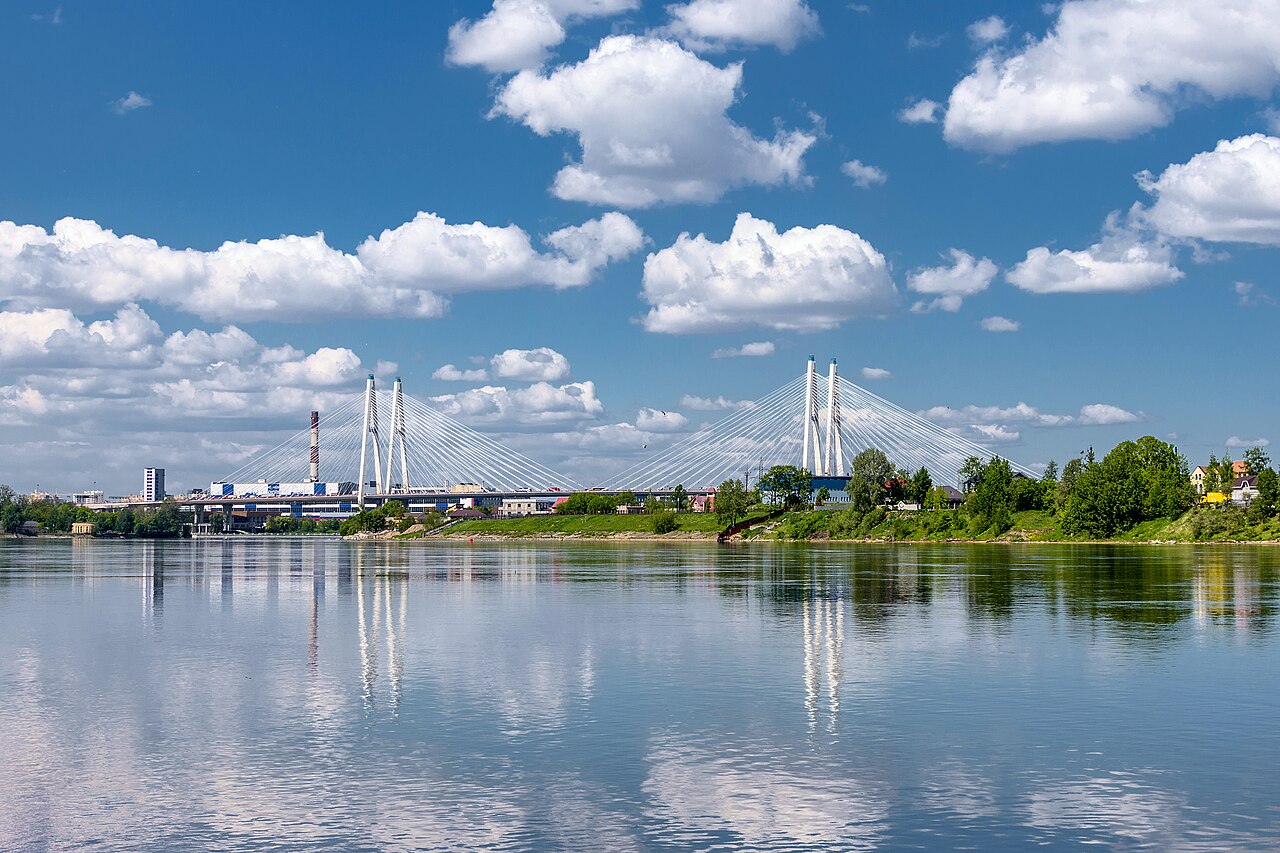 Большой Обуховский (Вантовый) мост — ключевая переправа Невского района СПб