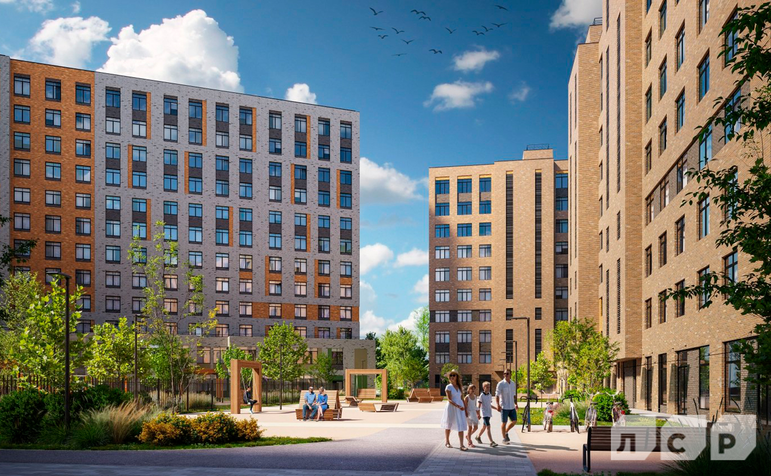 ЖК Большая Охта — квартал ЛСР у Невы