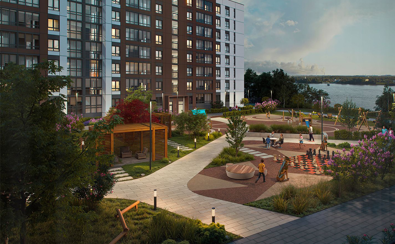 Ермак — малоэтажная застройка