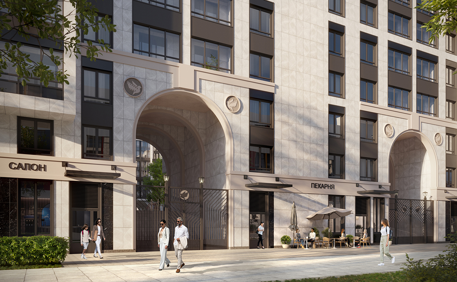 ЖК Кинопарк на Тамбасова — неоклассический фасад от Росстройинвест