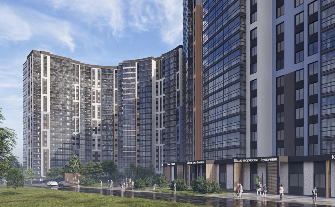ЖК Левитан Мурино — монолитный 22-этажный дом на Оборонной