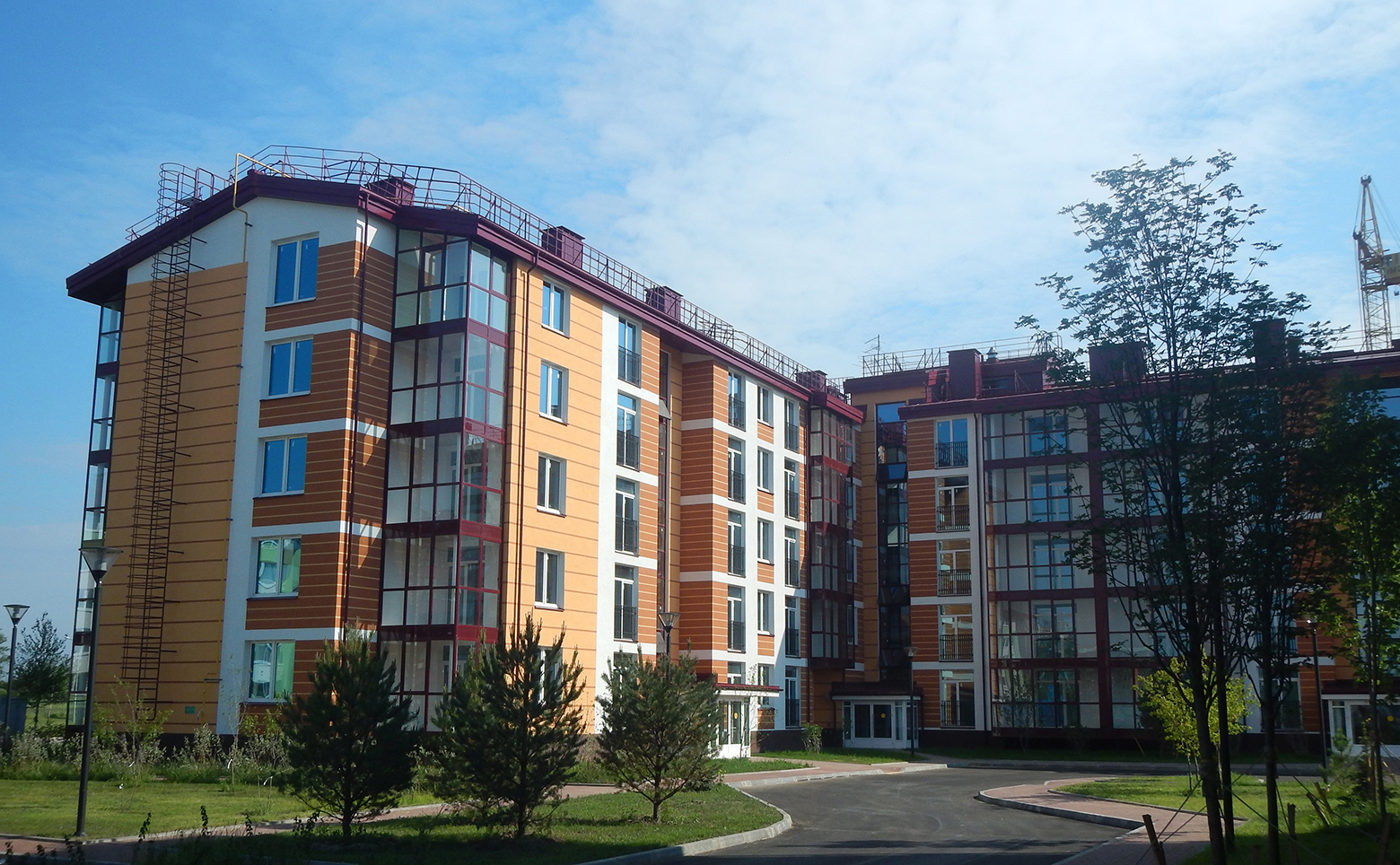 ЖК Образцовый квартал в Шушарах — малоэтажные дома с благоустроенным двором