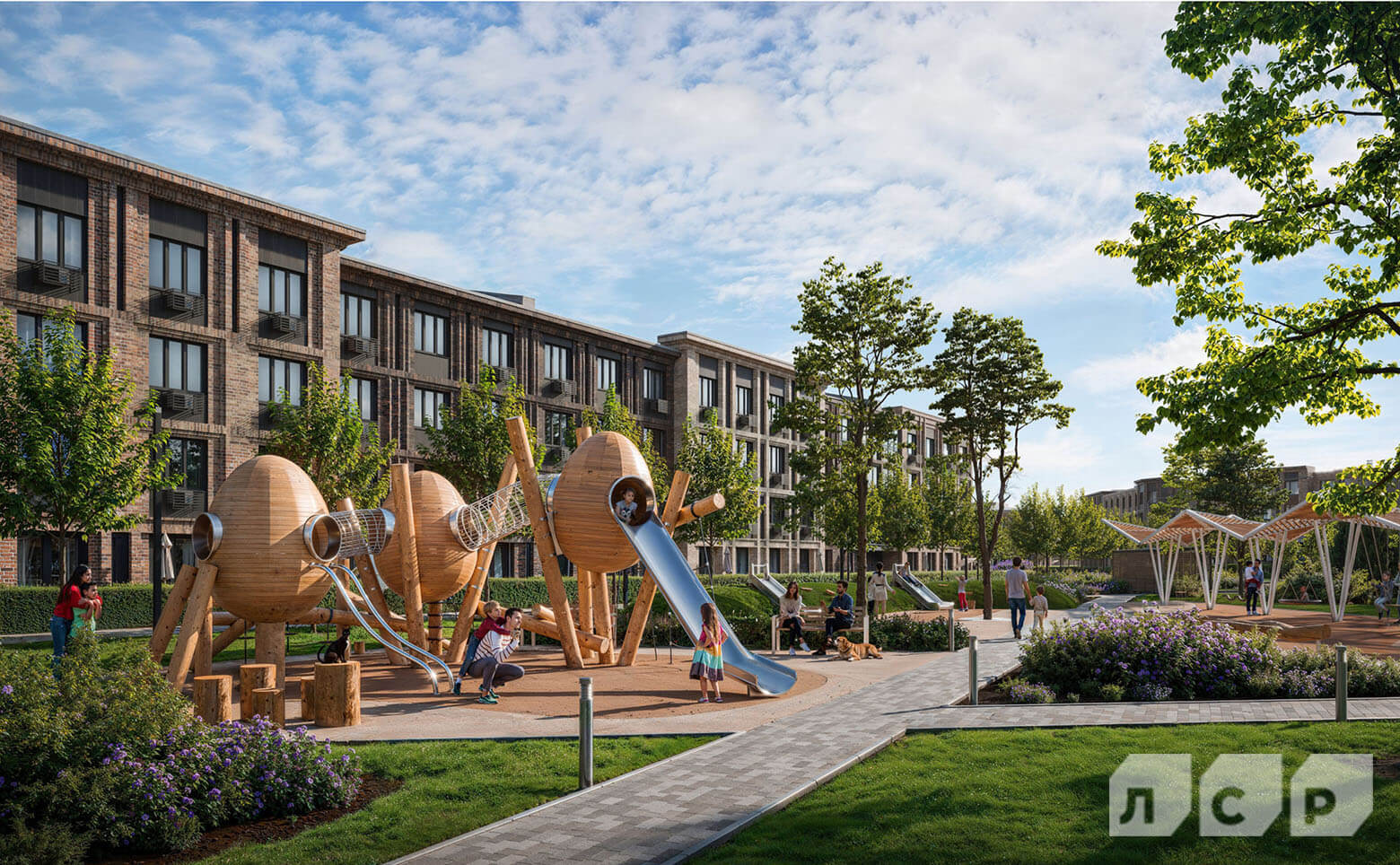 Пулково Lake — 4-этажные дома