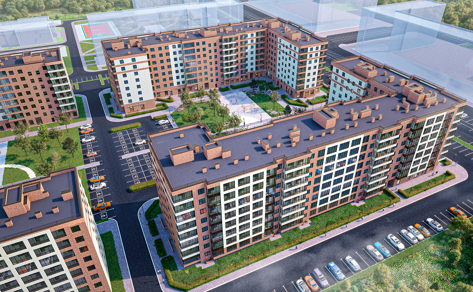 Рождественский квартал — фасад