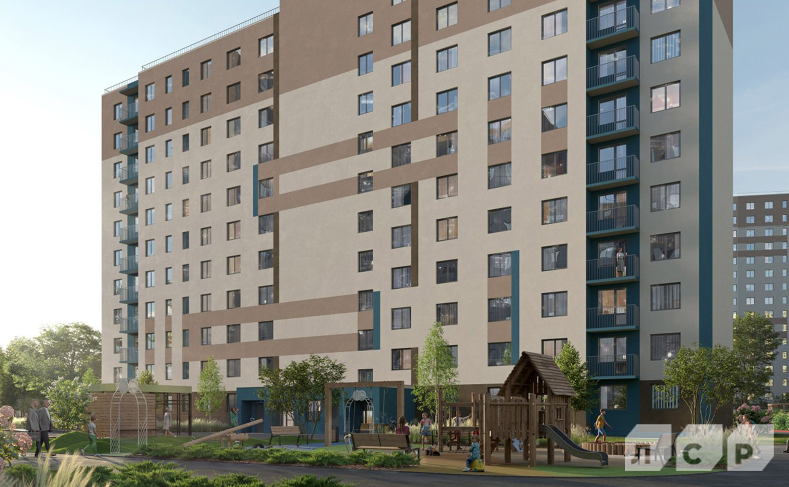 Ржевский парк — сквозные парадные