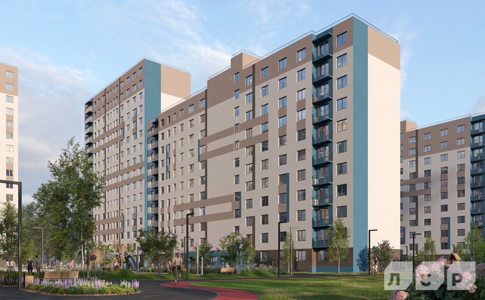 ЖК Ржевский парк — панельные дома от ЛСР у лесопарка