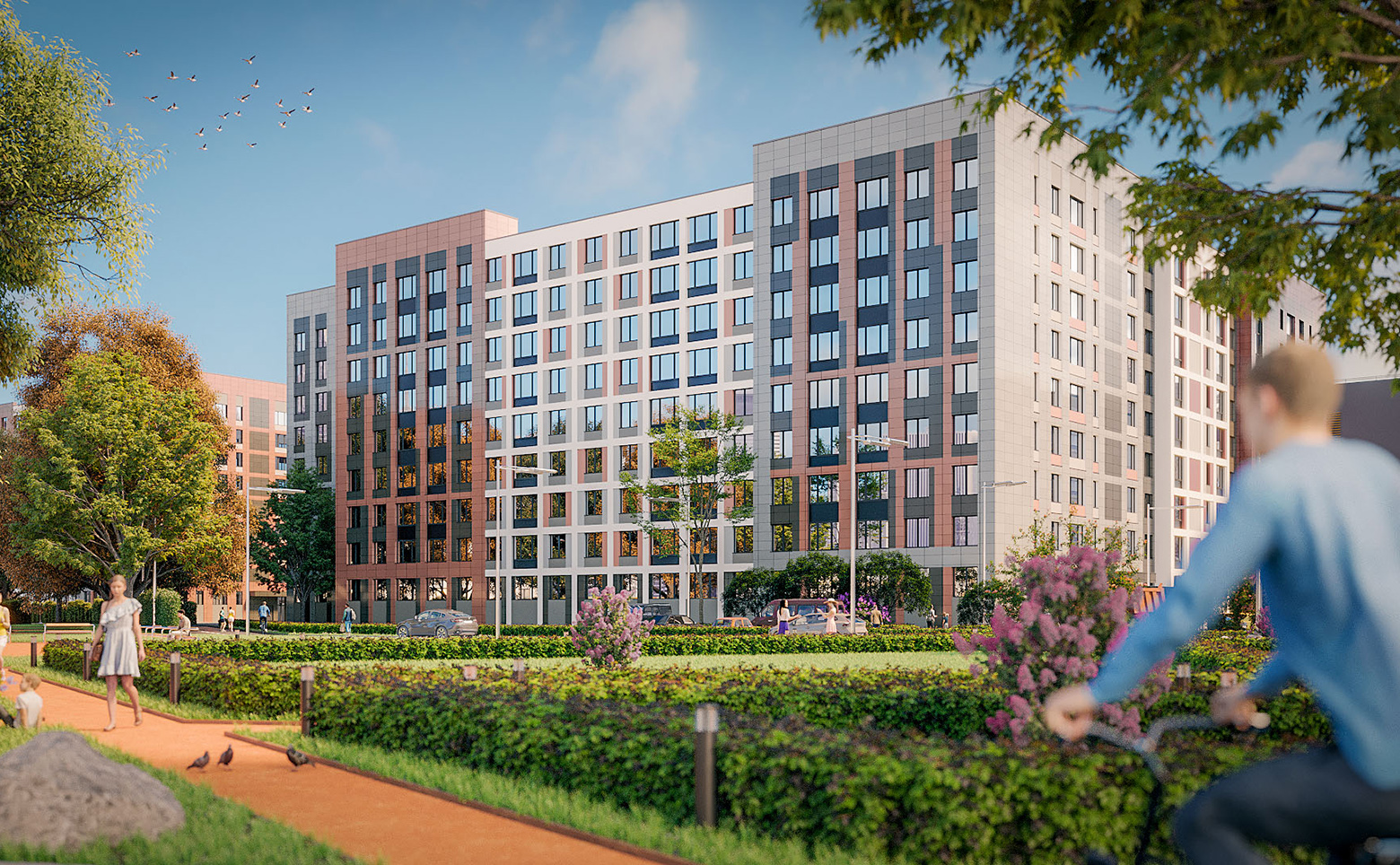 ЖК Квартал Заречье Колпино